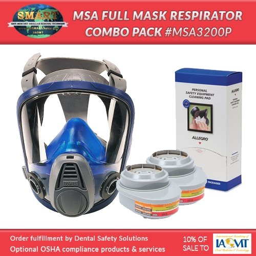 SMART MSA respirator combo pack MSA3200P SMART Respirator Combo Pack #MSA3200P