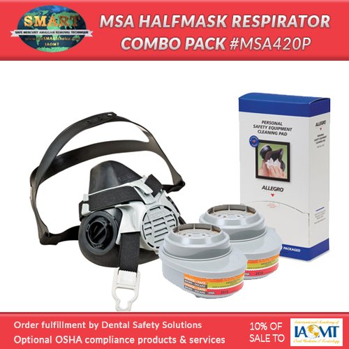 SMART MSA respirator combo pack MSA420P SMART Respirator Combo Pack #MSA420P
