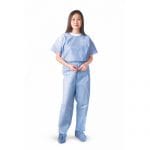 Disposable Unisex Scrub Pants with Elastic Waist,