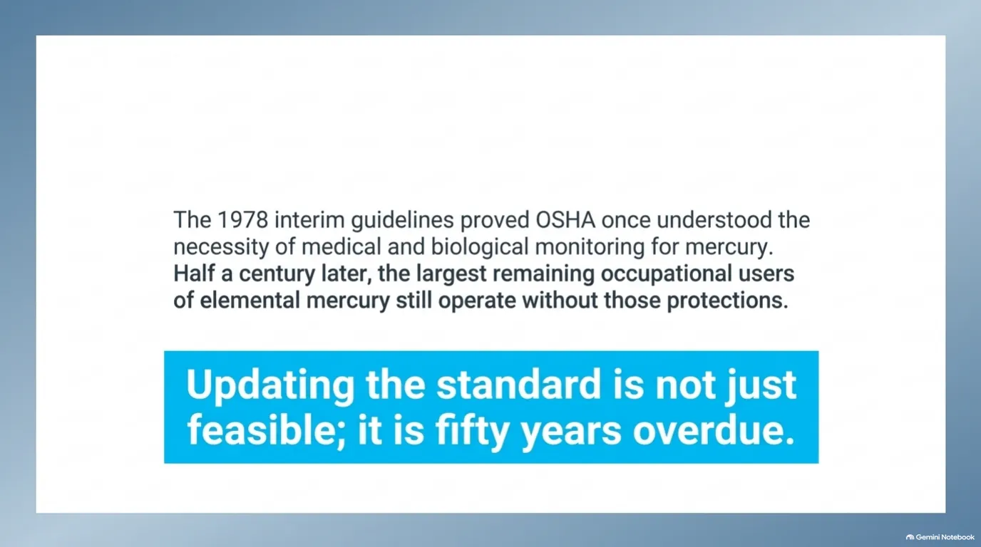 Updating the standard is not just feasible; it is fifty years overdue